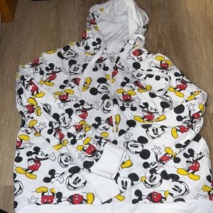 Mickey mouse zipped hoodie Disney
